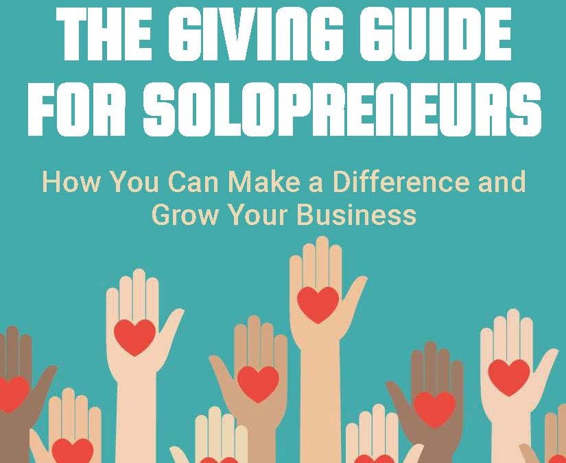 New eBook by Sue Hyatt: Giving Guide for Solopreneurs